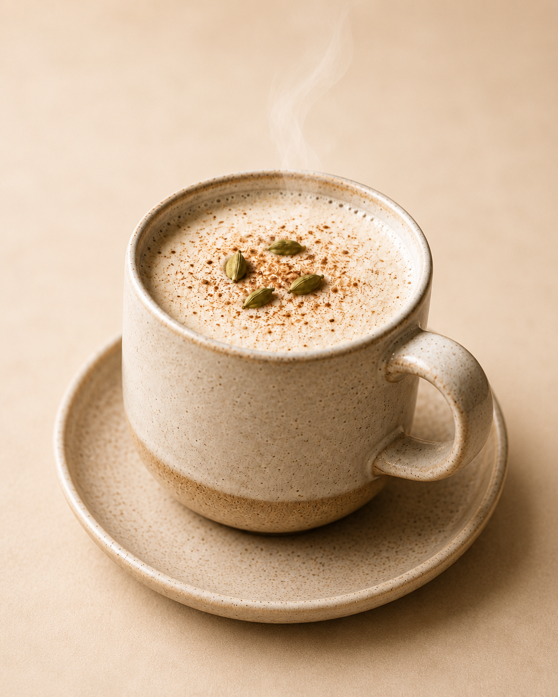 Vegan Cardamom Almond Chai