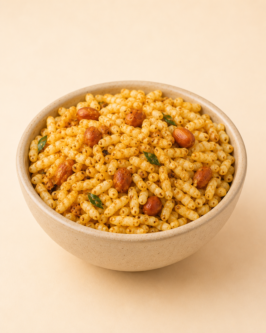 Roasted Puffed Rice & Peanuts