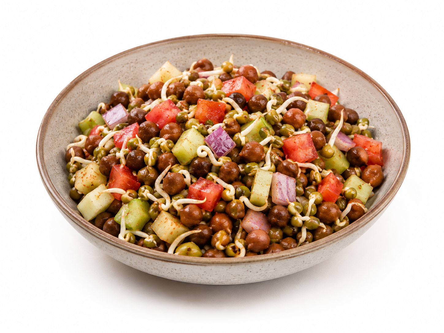 Moong & Kala Chana Sprout Salad